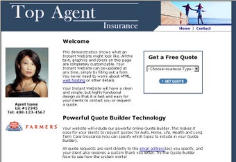 Image 0 for Insurance Agency Website …