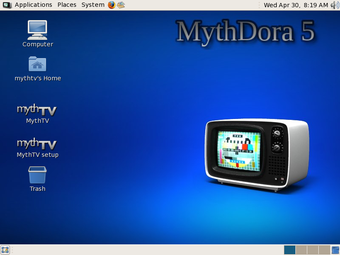 Imagen 0 para MythDora Linux