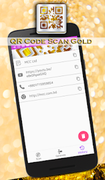 Image 1 for QR Code Scan Gold