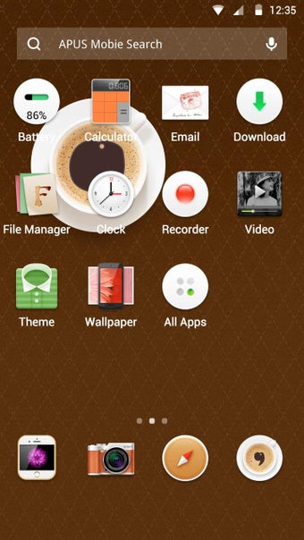 Image 0 for Coffee theme for APUS