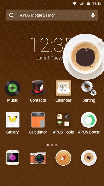 Image 1 for Coffee theme for APUS