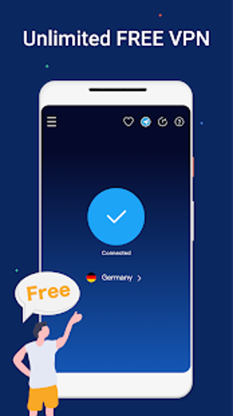 Imagen 3 para VPN Force: Free VPN Unlim…