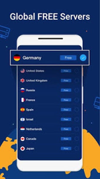 Imagen 2 para VPN Force: Free VPN Unlim…