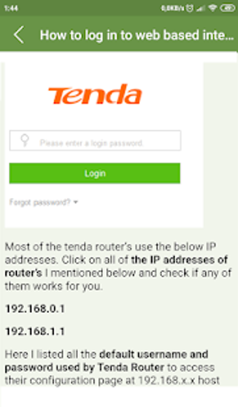 Imagen 0 para 192.168.0.1 tenda wifi ro…