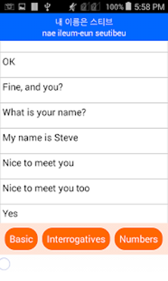 Imagen 2 para Talk - Speak Learn Korean