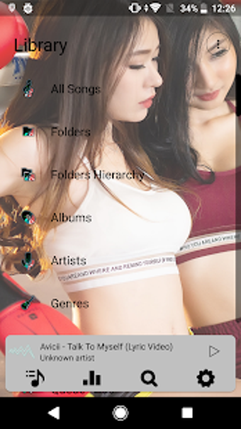 Image 0 for Poweramp Skin v3 Kickboxi…