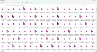 Image 0 for Pink Hue Cursor Collectio…