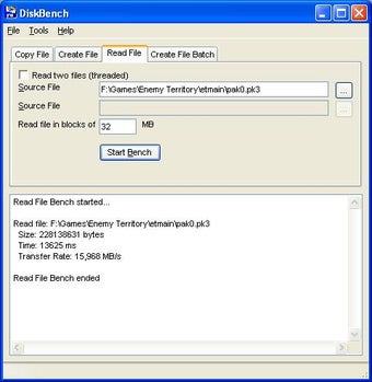 Image 0 for Disk Bench
