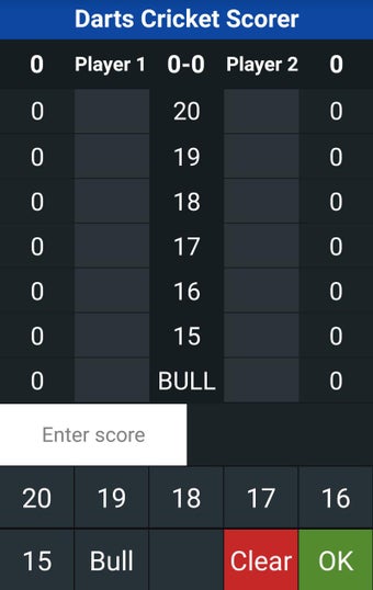 Image 1 for Darts Cricket Scorer