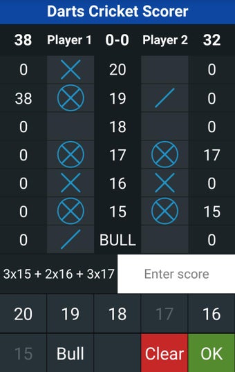 Image 2 for Darts Cricket Scorer