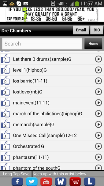 Image 1 for Instrumental Rap Beats