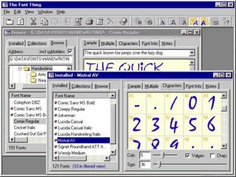 Image 0 for The Font Thing