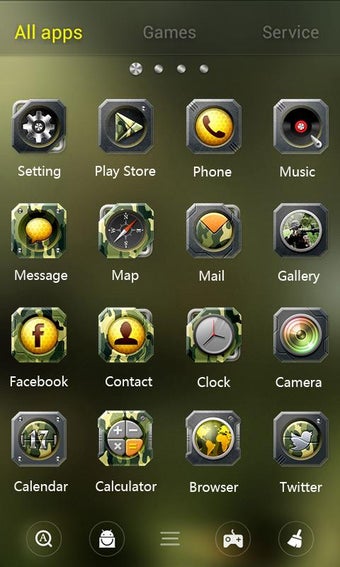 Image 1 for (FREE) Camo GO Launcher T…