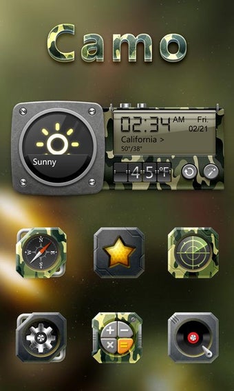 Image 3 for (FREE) Camo GO Launcher T…