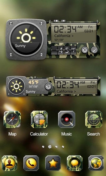 Image 0 for (FREE) Camo GO Launcher T…