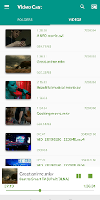 Imagen 1 para Video Cast to TV/Chromeca…