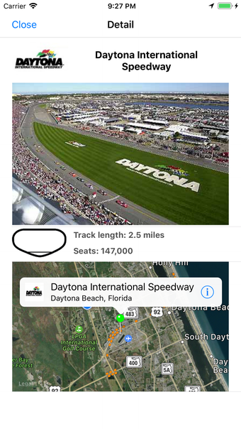 Image 0 for Racing Schedule for NASCA…