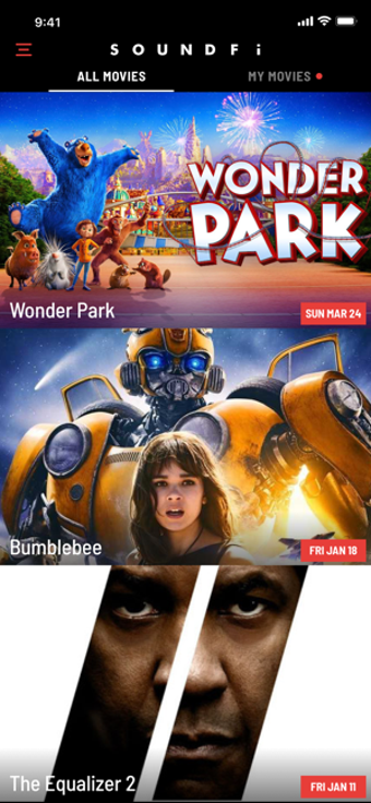 Image 1 for SoundFi: At the Movies