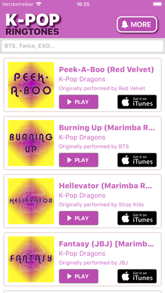 Image 0 for Kpop Ringtones for iPhone