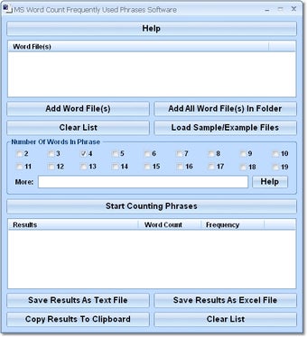 Image 0 for MS Word Count Frequently …