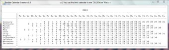 Imagen 0 para Easiest Calendar Creator