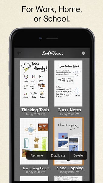 Image 0 for Inkflow Visual Notebook