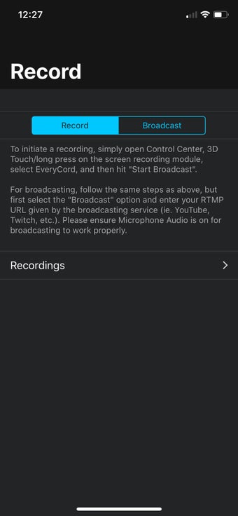Image 0 for EveryCord - Record & Broa…