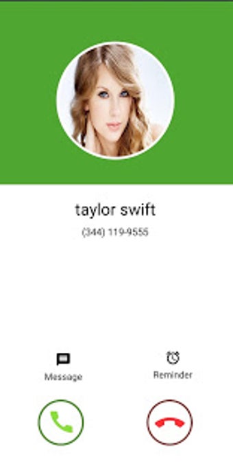 Image 2 for Fake call from taylor swi…