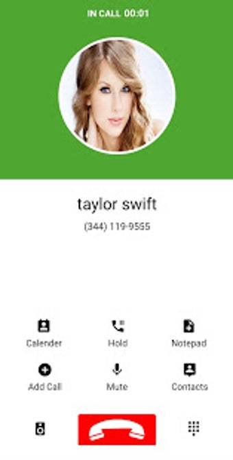 Image 0 for Fake call from taylor swi…