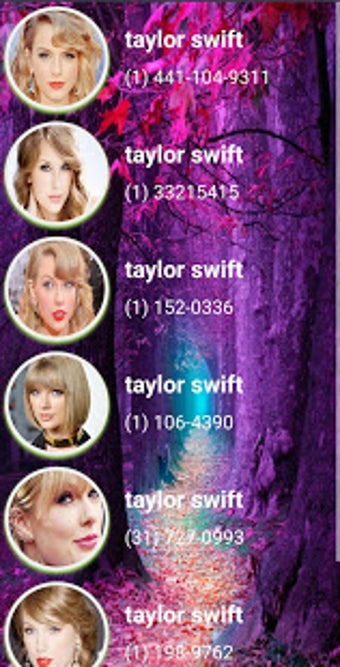 Image 1 for Fake call from taylor swi…