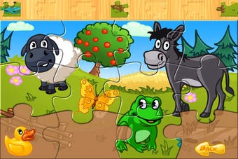 Image 0 for A farm animal jigsaw puzz…