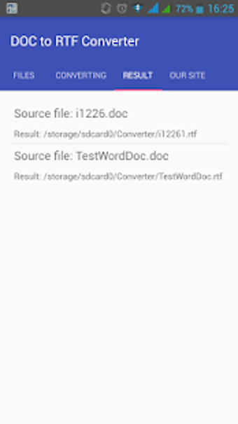 Image 1 for DOC(x) to RTF Converter