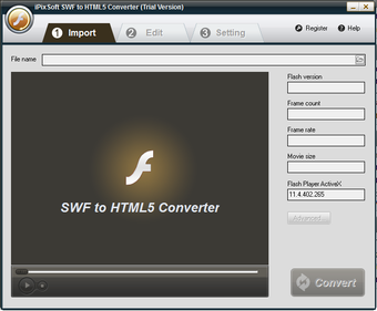 Image 0 for iPixSoft SWF to HTML5 Con…