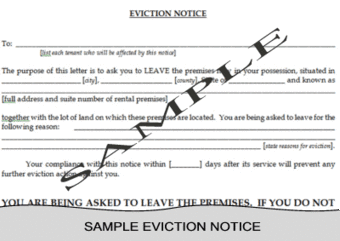 Image 0 for Oklahoma Eviction Notice …