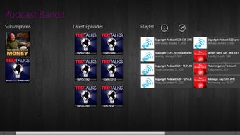 Imagen 0 para Podcast Bandit for Window…