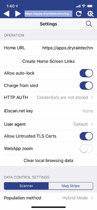 Image 0 for Dryrain Browser 2019