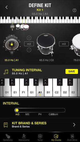 Image 2 for Drumtune PRO | Drum Tuner