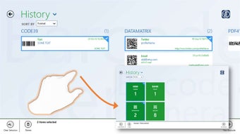 Imagen 1 para Barcode generator for Win…