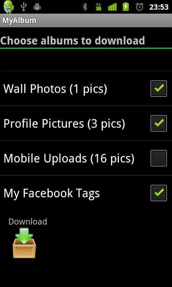 Imagen 1 para MyAlbum: Social photos ma…