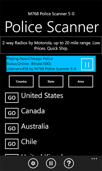 Image 1 for Police Scanner 5-0 Radio …