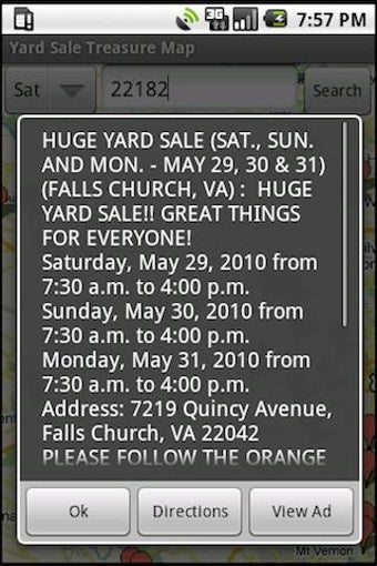 Image 0 for Yard Sale Treasure Map