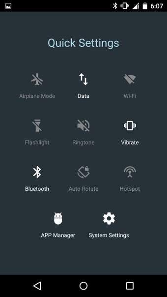 Imagen 1 para Quick Settings for Androi…