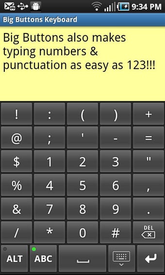 Imagen 1 para Big Buttons Keyboard Stan…