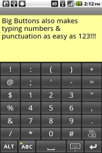 Imagen 0 para Big Buttons Keyboard Stan…