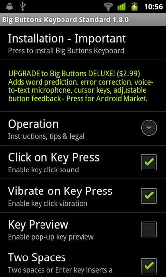 Imagen 2 para Big Buttons Keyboard Stan…