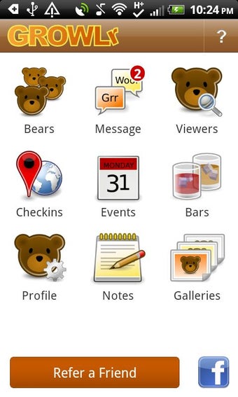 Imagen 1 para GROWLr: Gay Bears Near Yo…