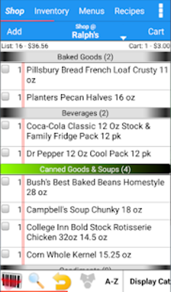 Image 0 for Grocery Tracker Shopping …
