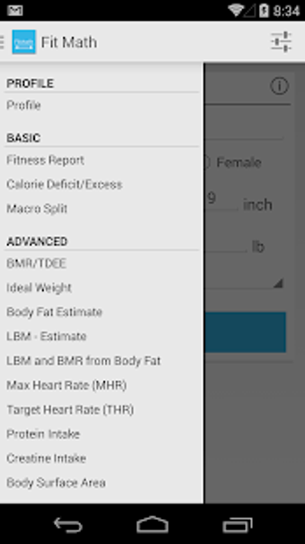 Image 0 for FitMath - Fitness Calcula…