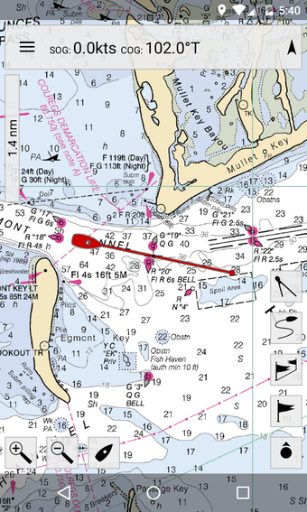 Imagen 3 para MX Mariner - Marine Chart…