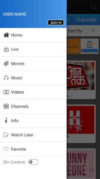 Imagen 1 para ZengaTV Mobile TV Live TV